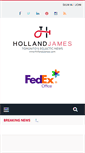 Mobile Screenshot of hollandjames.com